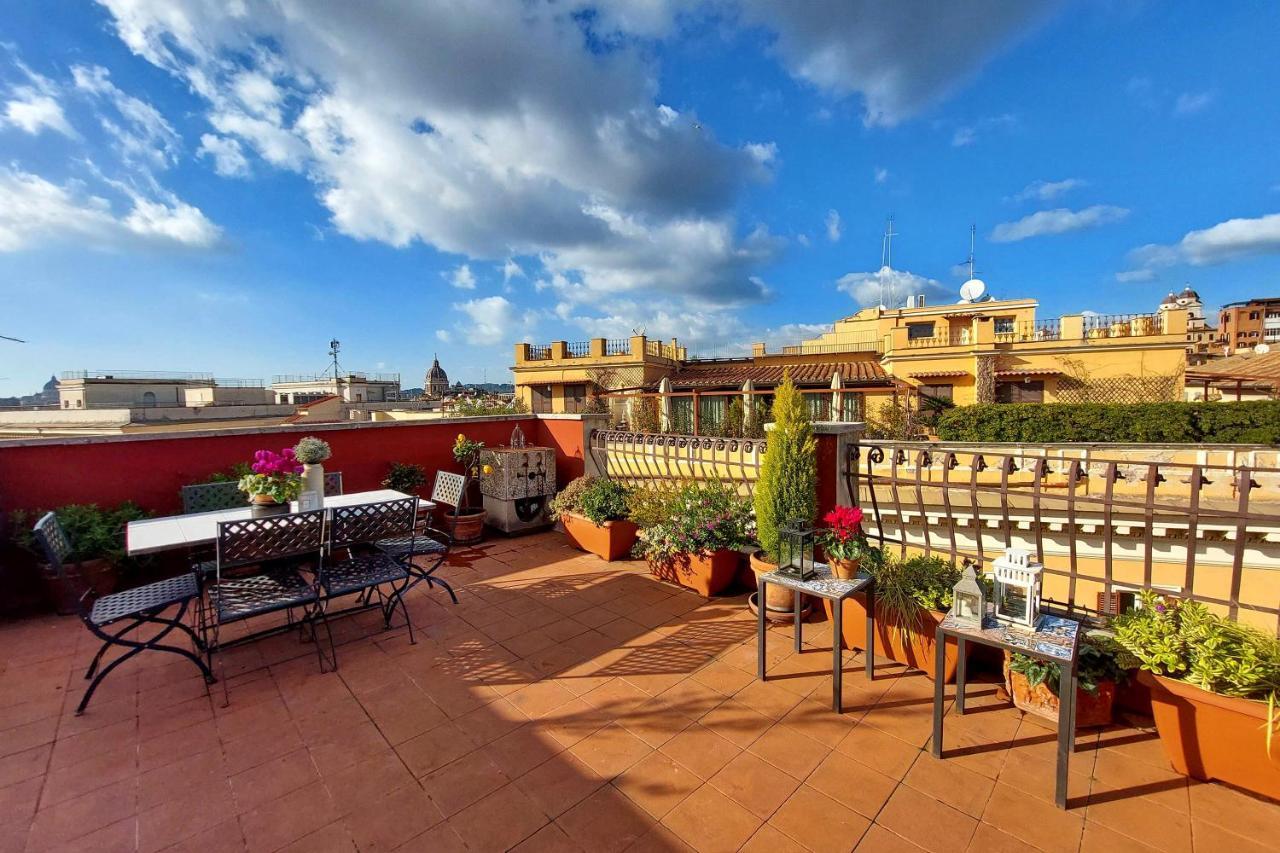 Spagna Penthouse Roma Exterior foto