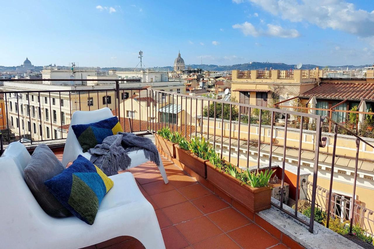 Spagna Penthouse Roma Exterior foto