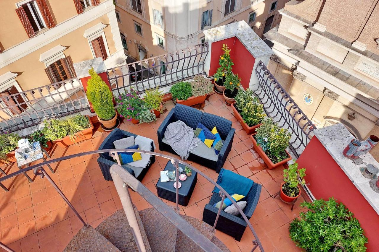 Spagna Penthouse Roma Exterior foto
