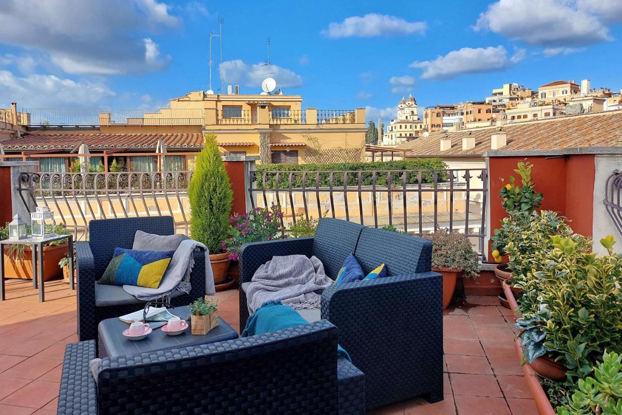 Spagna Penthouse Roma Exterior foto